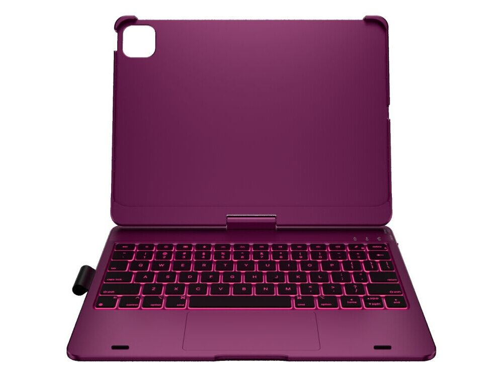 Etui na iPad Pro 11 cali TYPECASE Edge, Etui Typecase Edge do iPada, stabilny zawias, kąt nachylenia 135 stopni, wygodna praca, Wkładanie tabletu w ochronnej obudowie do torby.