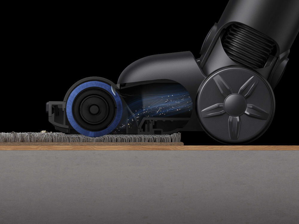 Odkurzacz MOVA S2 Detect szczotka rolkowa grzebień rozplątywanie włosów