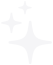 Ikona przedstawia trzy białe, błyszczące gwiazdki na szarym tle. Gwiazdki mają różne rozmiary i są rozmieszczone w sposób losowy.