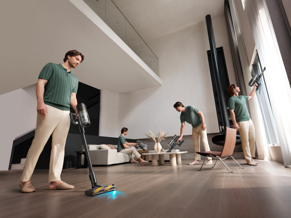 Odkurzacz DREAME Z30 Ultra Skuteczność, którą czuć siła ssania prędkość silnika  z trudnymi zabrudzeniami czas wysiłek porządek