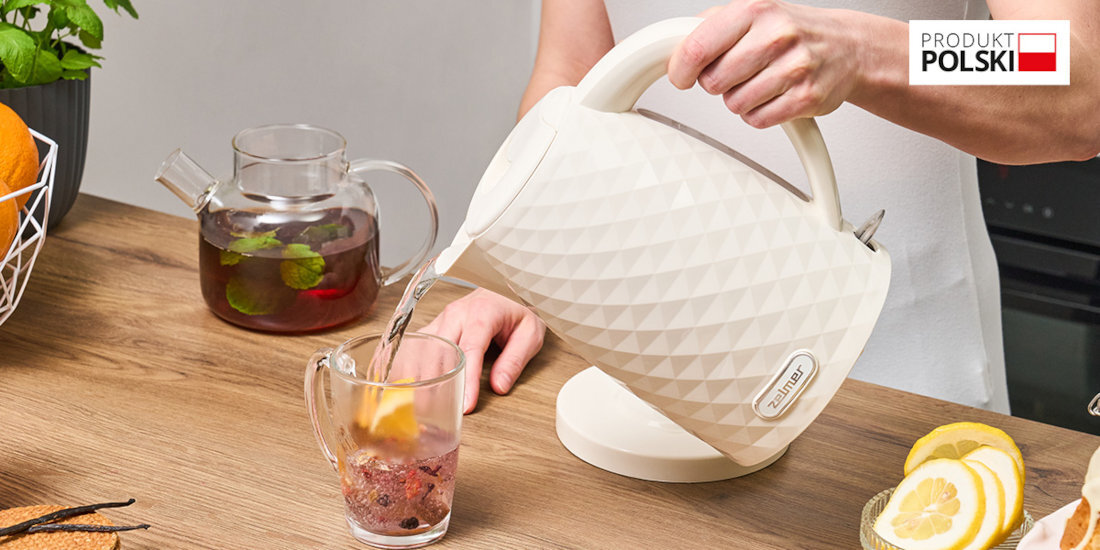 Czajnik ZELMER ZCK7632F Fryderyk Dużo i szybko! moc pojemność gotowanie woda w krótkim czasie