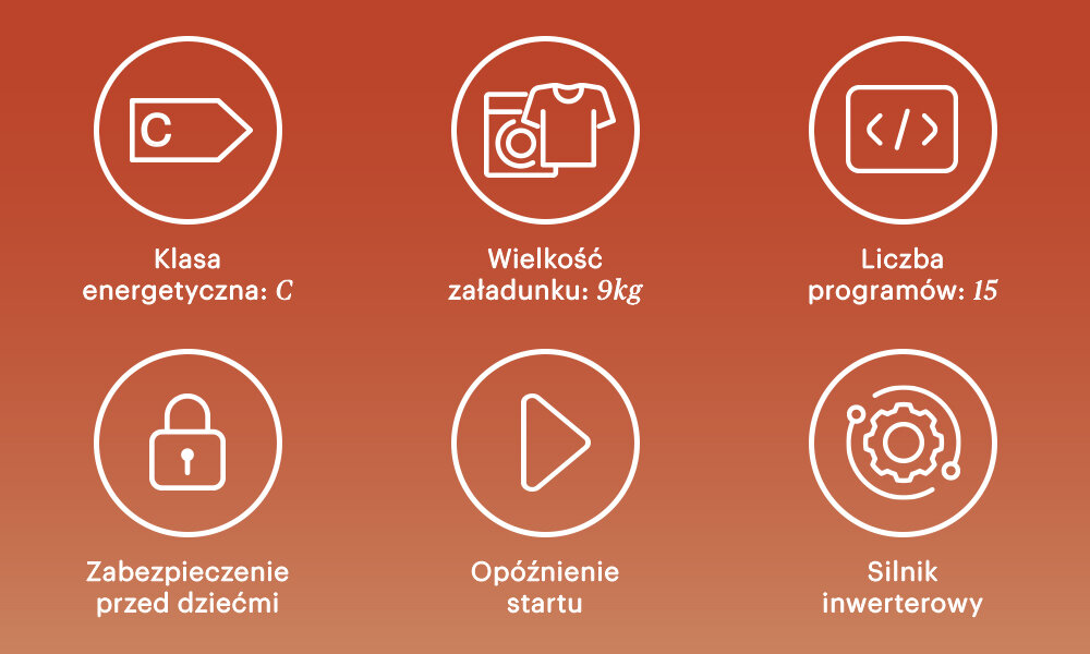 SUSZARKA GRUNDIG GR7700 GT76924W wizualizacja ikony cechy najważniejsze funkcje wyróżniki z pompą ciepła energooszczędna skuteczne suszenie delikatne tkanin do delikatnych tkanin z programami suszenia komfortowe trwałość oszczędna automatyczna