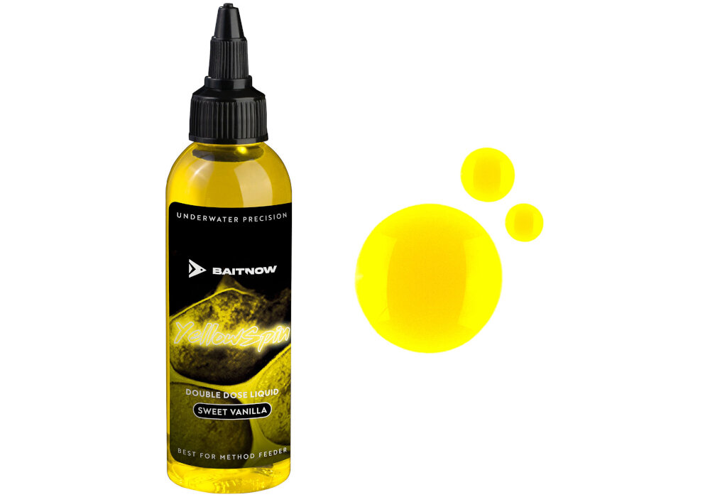Liquid BAITNOW Double Dose Yellow Spin (100 ml)