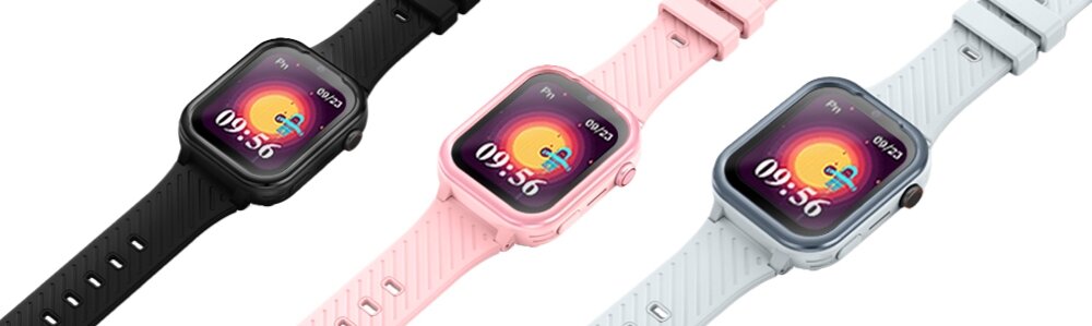 Smartwatch Garett Kids Essa 4G ekran bateria czujniki zdrowie sport pasek ładowanie pojemność rozdzielczość łączność sterowanie krew puls rozmowy smartfon aplikacja