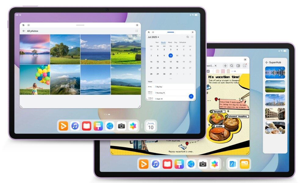 Tablet HUAWEI MatePad 11.5 2025 8GB RAM 256GB pamięć wielozadaniowość aplikacje GoPaint