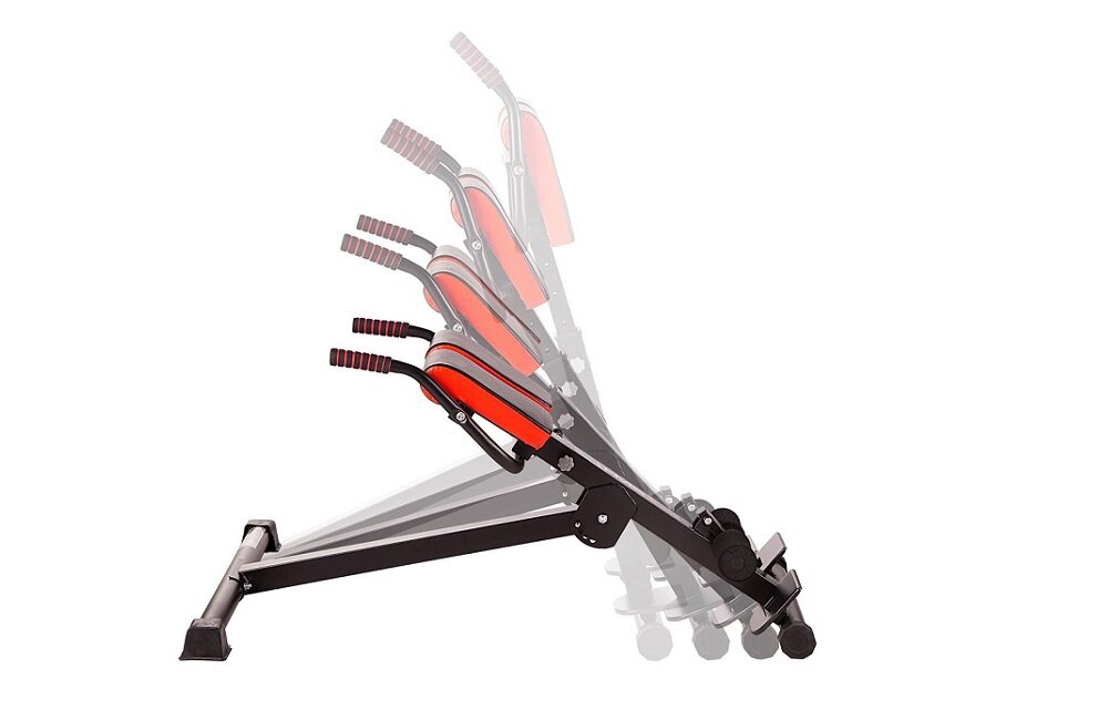 Ławka treningowa HMS LR8310 regulowanie kąta nachylenia regulowanie kąta oparcia