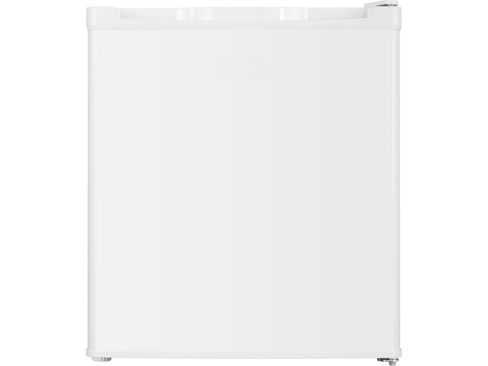 Lodówka GOTZE&JENSEN RB150K 51.5 cm Widok z przodu na zamkniętą, minimalistyczną lodówkę o kompaktowych wymiarach. 