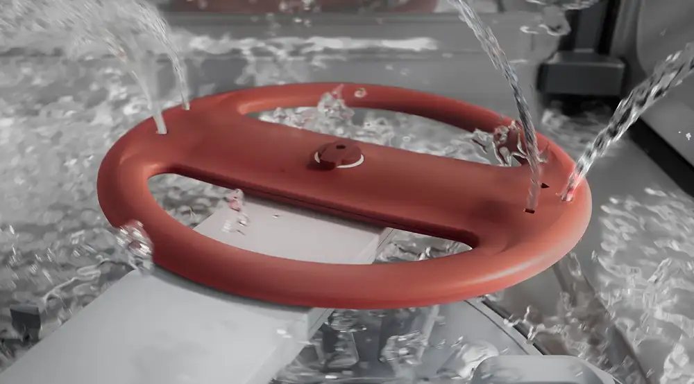 Ramie satelitarne we wenętrzu zmywarki