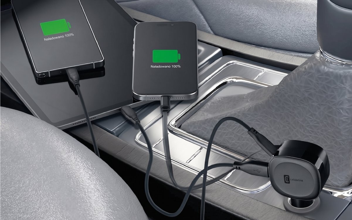 Moc 60W i szybkie ładowanie USB-C Power Delivery