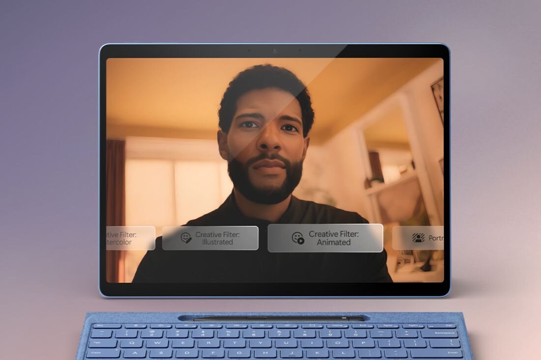 Laptop MICROSOFT Surface Pro Copilot+ PC - Kamera Surface Studio Camera 