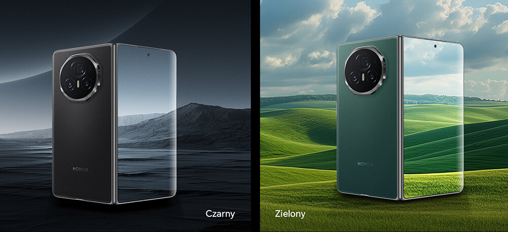 Smartfon HONOR Magic V3 ekran bateria aparat procesor ram pamięć pojemność rozdzielczość zdjęcia filmy opis dane cechy blokady system łączność wifi bluetooth obudowa szkło odporność porty muzyka transfer sieć przekątna matryca waga czujniki oled amoled ipse