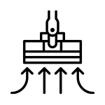 Czarna ikona przedstawiająca strzałkę skierowaną w dół.