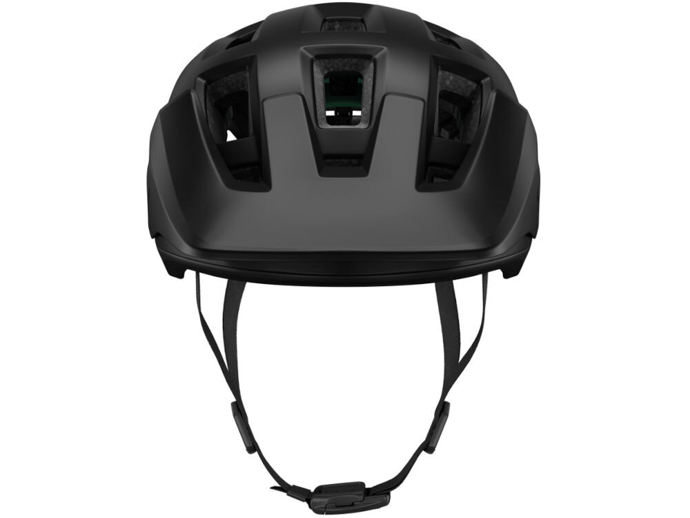 Kask rowerowy LAZER Coyote KinetiCore Czarny mat MTB (rozmiar S) kask przodem zapinanie magnetyczne zapinanie w rękawiczkach