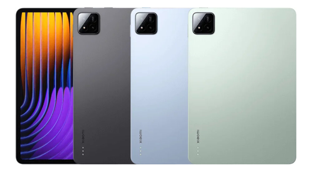 Tablet XIAOMI Pad 7 - tablety w kolorowych obudowach