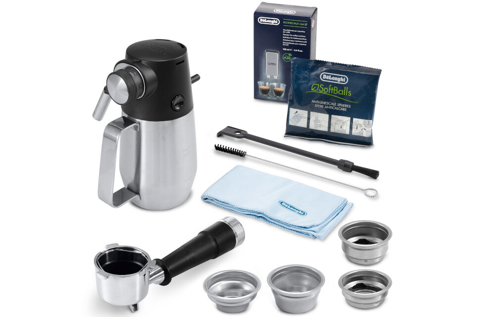 Ekspres DELONGHI La Specialista Maestro EC9865.M zestaw akcesoria komplet wyposazenie