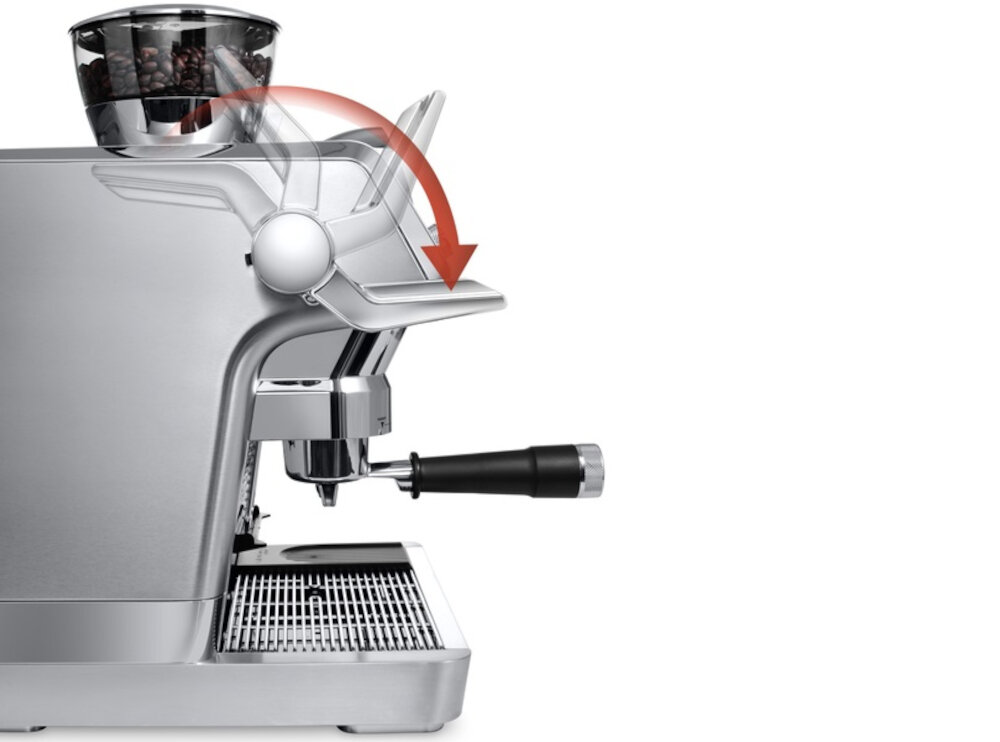 Ekspres DELONGHI La Specialista Maestro EC9865.M wbudowany tamper kawa