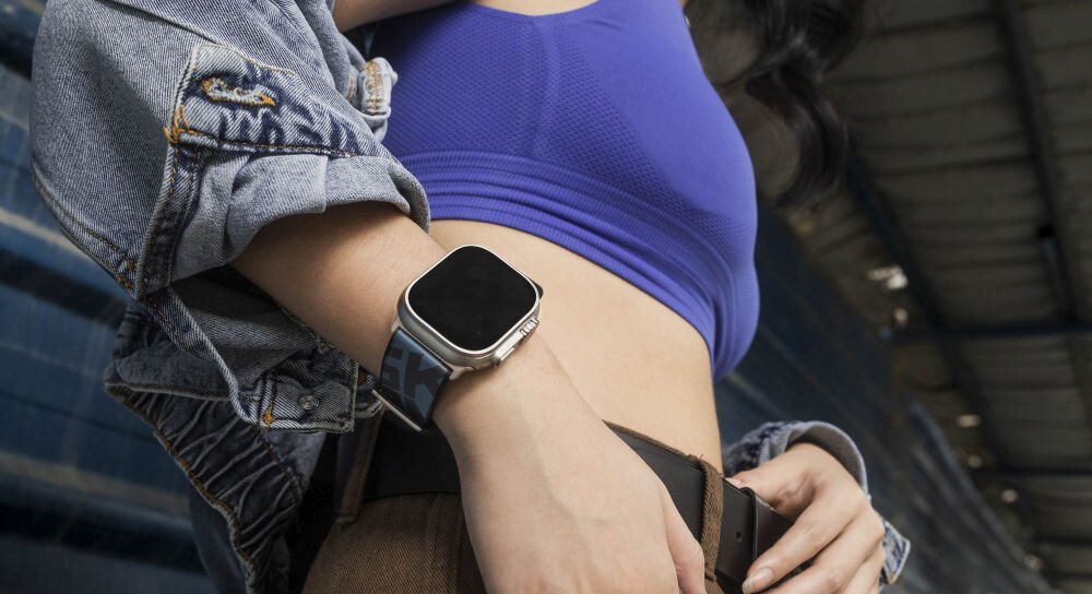pasek skinarma spunk apple watch ultra 49 mm tekstura