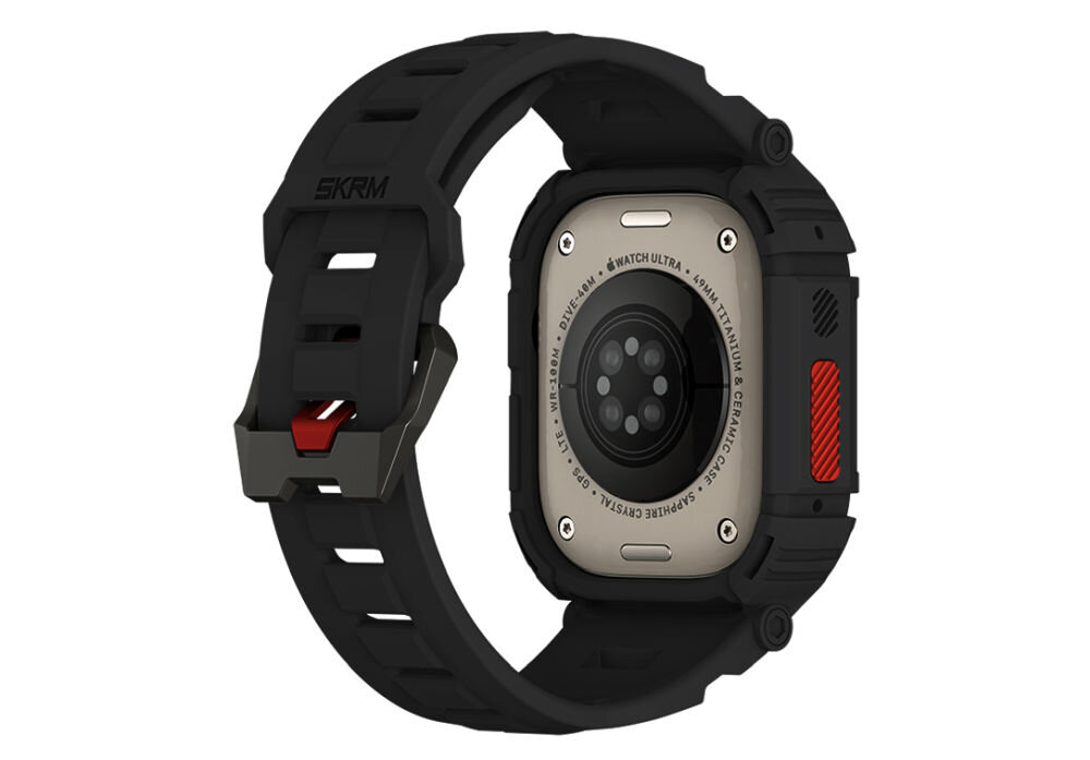 apple watch etui pasek styl retro futurystyczny design