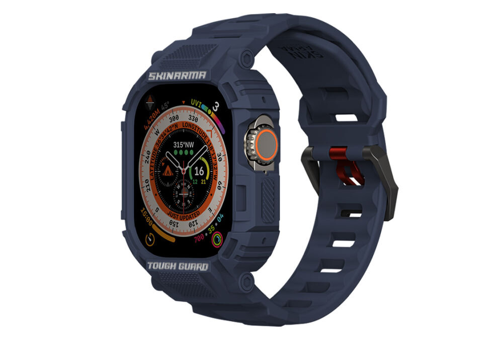 apple watch etui pasek styl retro futurystyczny design