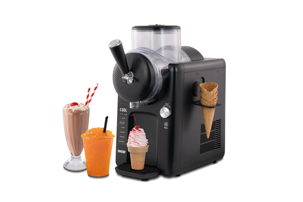 Maszynka do lodów UNOLD 48956 1,5 l 150 W szybkie przygotowanie lodów i slush w 30 minut