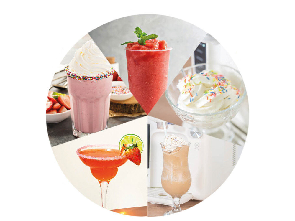 Maszynka do lodów UNOLD 48956 5 programów soft ice slush milkshake koktajle zimne napoje