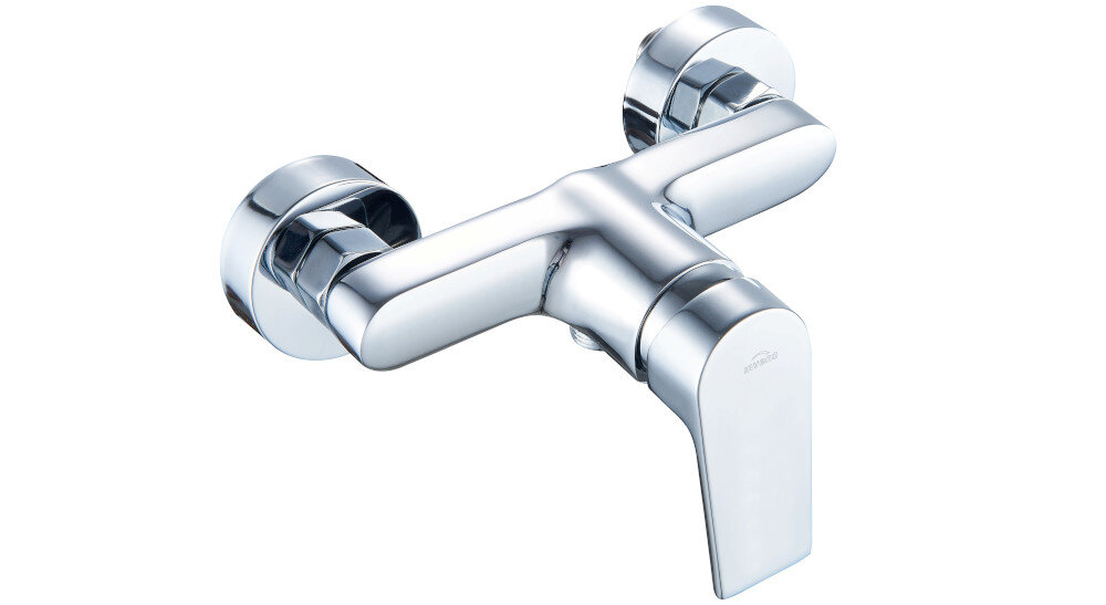 BATERIA PRYSZNICOWA INVENA KALON BN-42-001-X CHROM Chromowana bateria prysznicowa o prostym, minimalistycznym wzornictwie. Jednouchwytowa konstrukcja zapewnia wygodną obsługę bateria natryskowa Kalon chrom elegancki design minimalistyczna forma
