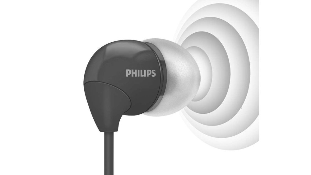Słuchawki Douszne PHILIPS SHE3590BK Czarny - Dźwięk