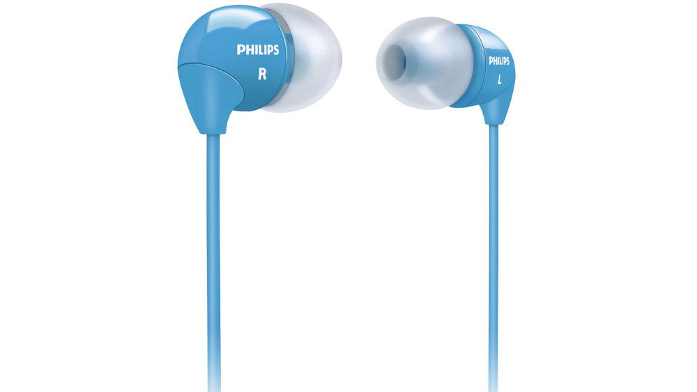 Słuchawki Douszne PHILIPS SHE3590BK Niebieski - Ogólny-Wygląd