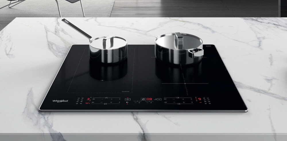 Płyta indukcyjna WHIRLPOOL WB B8360 NE blokada bezpieczeństwo