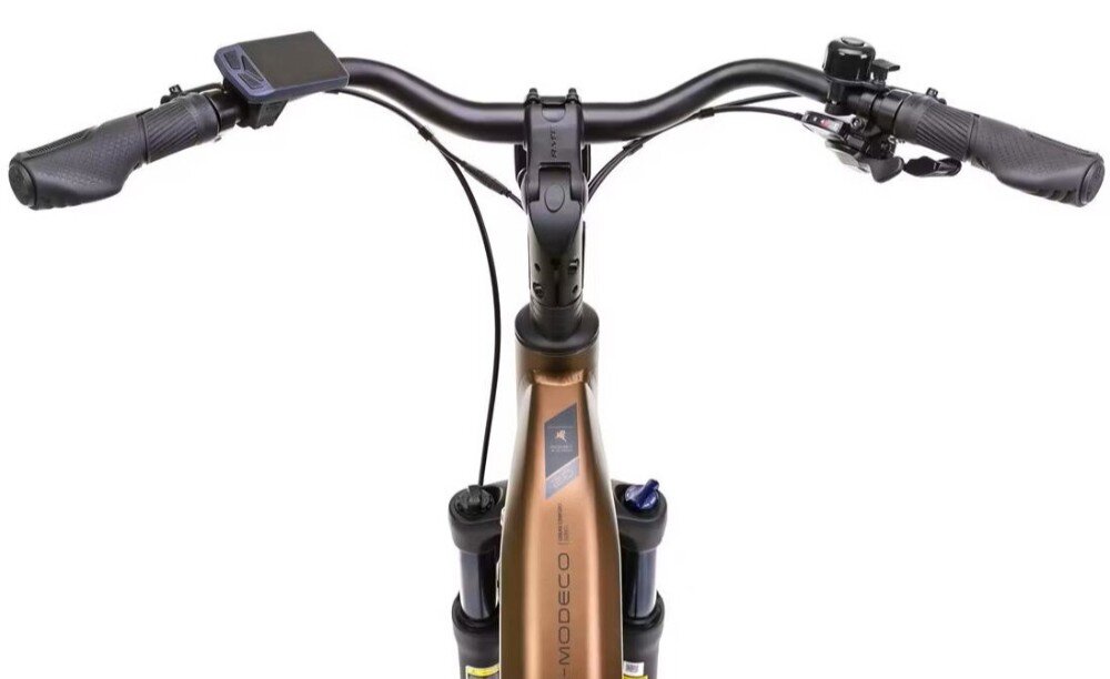 Rower elektryczny ROMET E-Modeco URB 2.0 U19 28 cali Brązowo-czarny