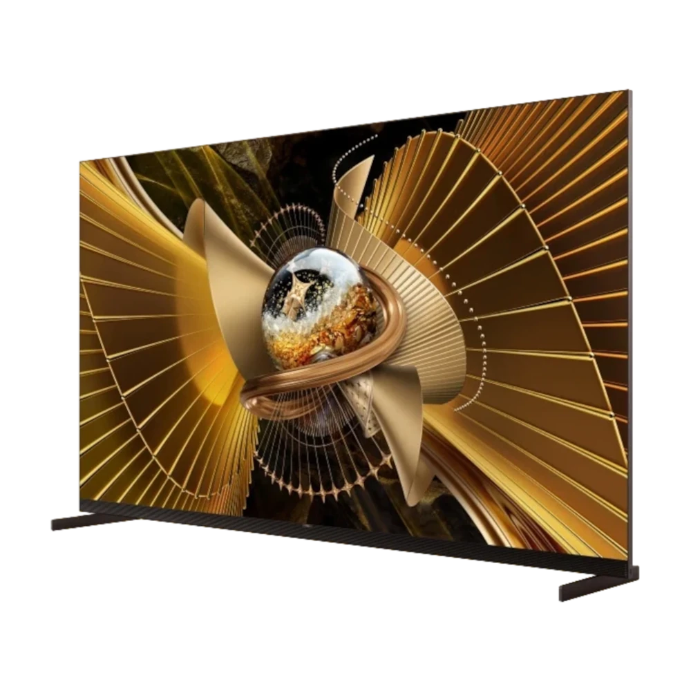 TCL 75X11L na przezroczystym tle