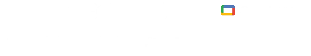 Obraz przedstawia telewizor TCL z dużym ekranem, na którym widoczne jest logo Google TV. W tle znajduje się minimalistyczne wnętrze z jasnymi ścianami.