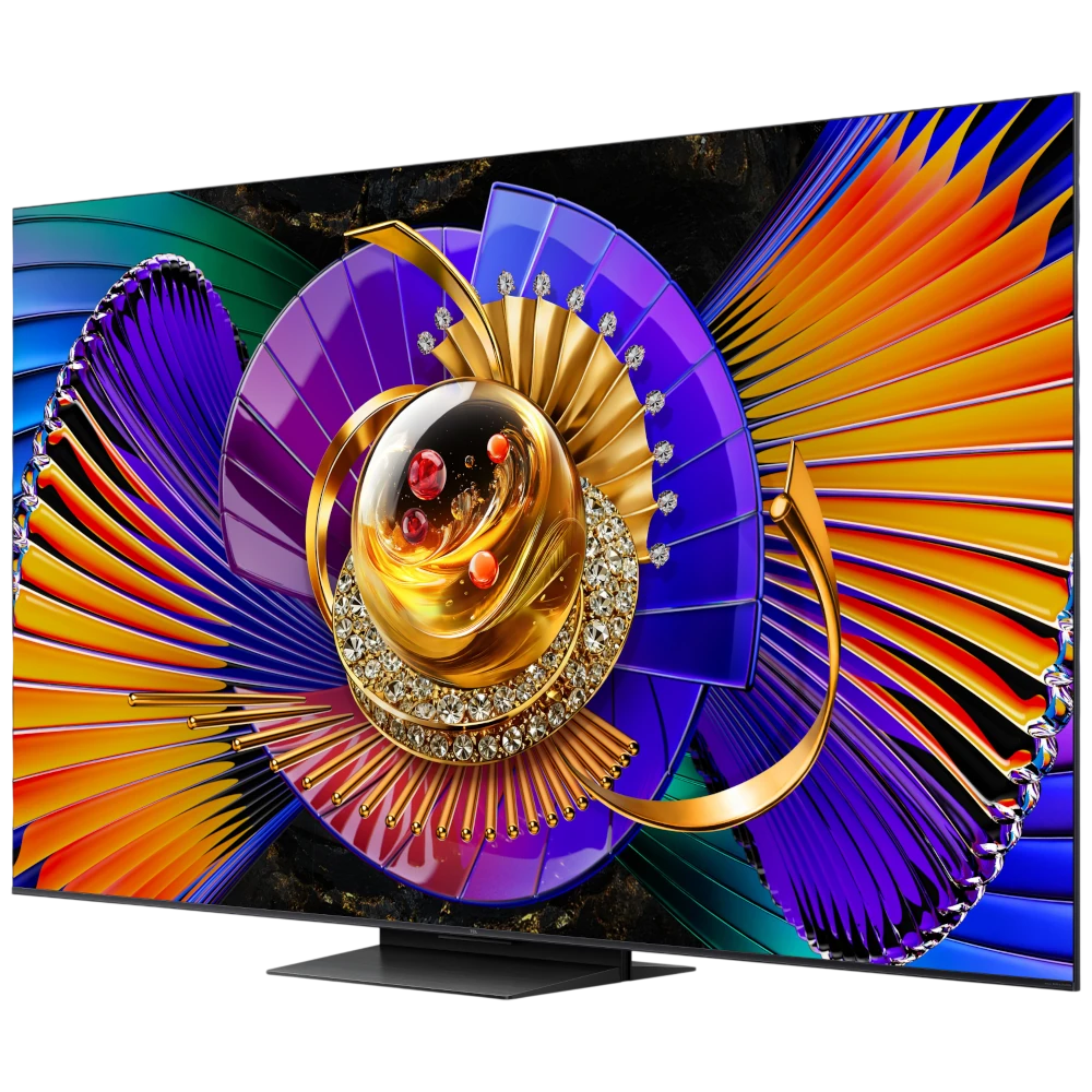 TCL 65C7L na przezroczystym tle