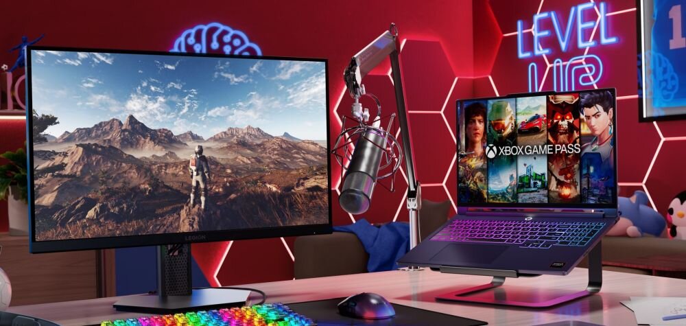 Laptop LENOVO Legion 7 16AGP11 16 OLED 240Hz Ryzen AI 7 450 32GB RAM 1TB SSD GeForce RTX 5060 DLSS 4 Windows 11 Professional.