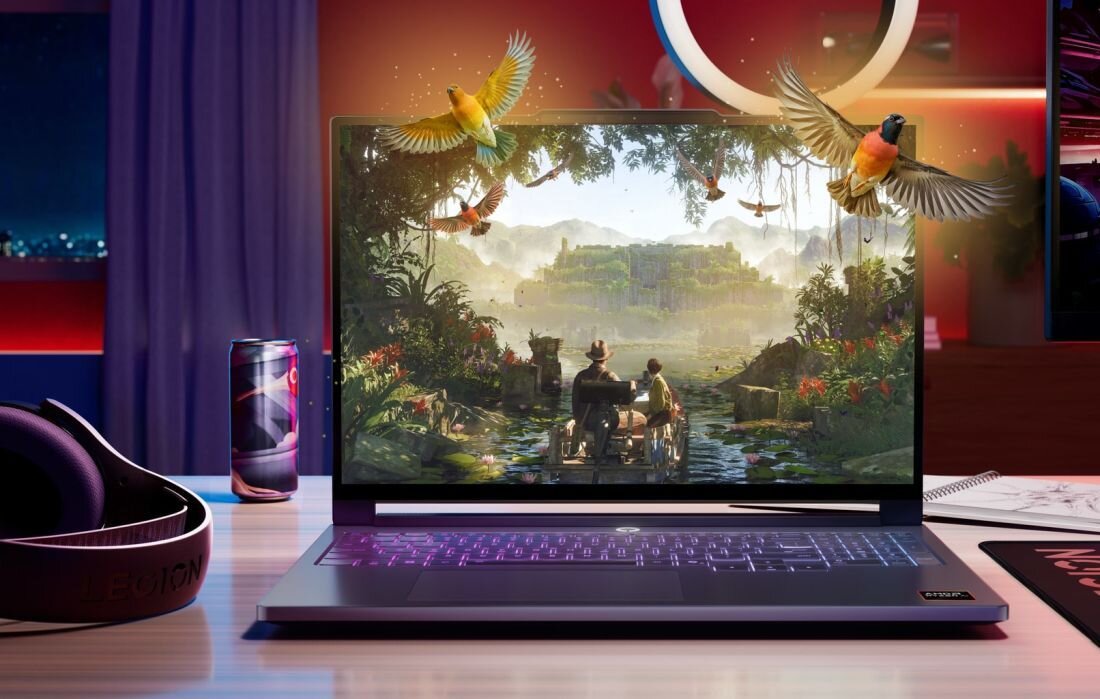 Laptop LENOVO Legion 7 16AGP11 16 OLED 240Hz Ryzen AI 7 450 32GB RAM 1TB SSD GeForce RTX 5060 DLSS 4 Windows 11 Professional