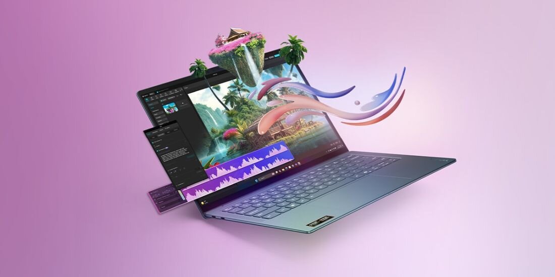 Laptop LENOVO Yoga Slim 7 14AGP11 14 OLED Ryzen AI 5-430 16GB RAM 1TB SSD Windows 11 Home, Funkcje AI