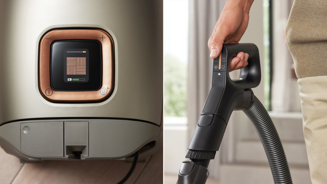 Odkurzacz MIELE Guard L1 Comfort Titanium Łatwa i komfortowa obsługa sterowanemu radiowo uchwytowi z technologią RF włączać i wyłączać Ergonomiczna konstrukcja ssawka pędzlowa szybkie sprzątanie powierzchnia