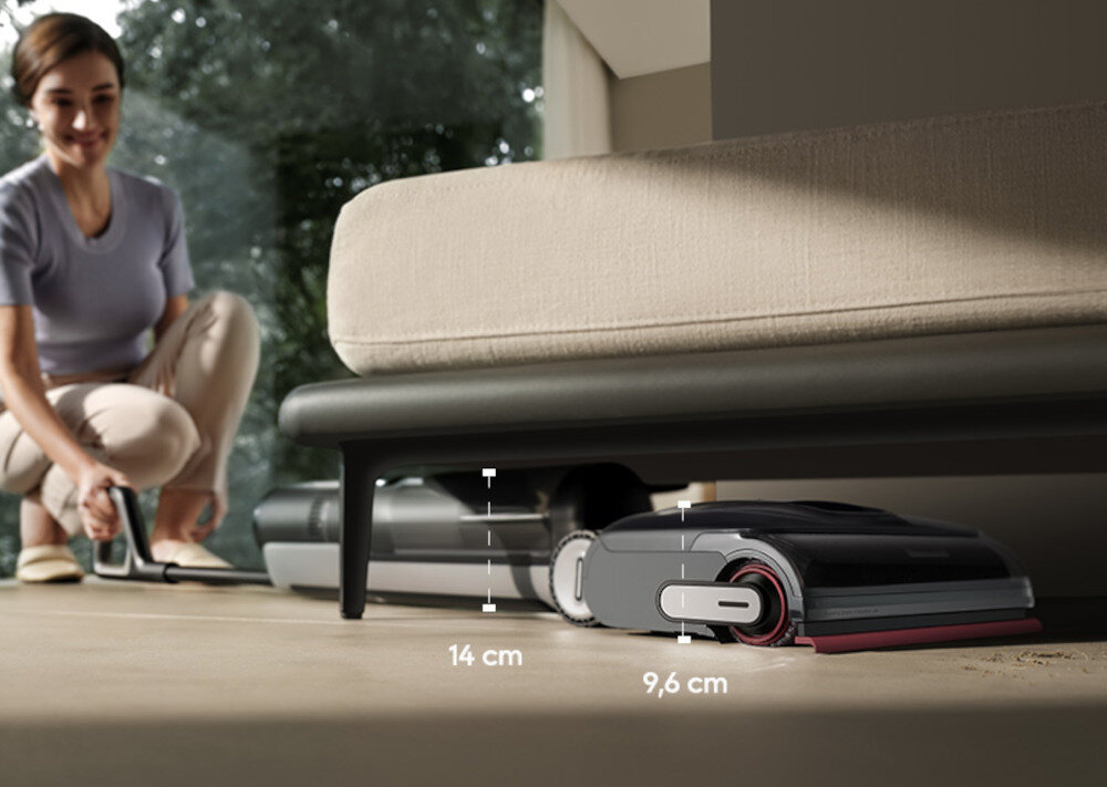 Odkurzacz DREAME H15 Pro Czarny suche, jak i mokre zabrudzenia moc ssania odchylenie