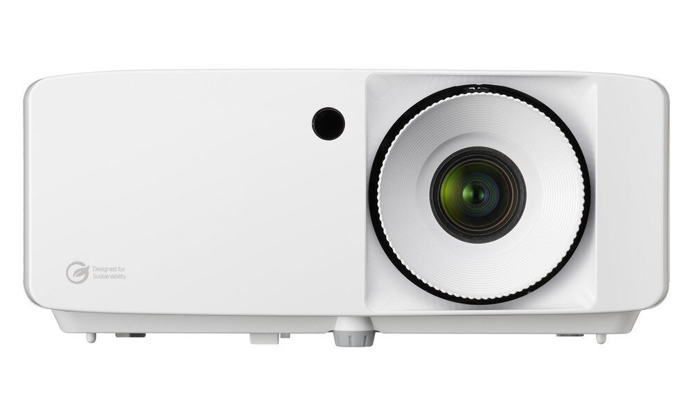 Projektor laserowy OPTOMA HZ151X, pełne 3D, Blu-ray 3D, transmisje 3D, konsole do gier, projektor na białym tle