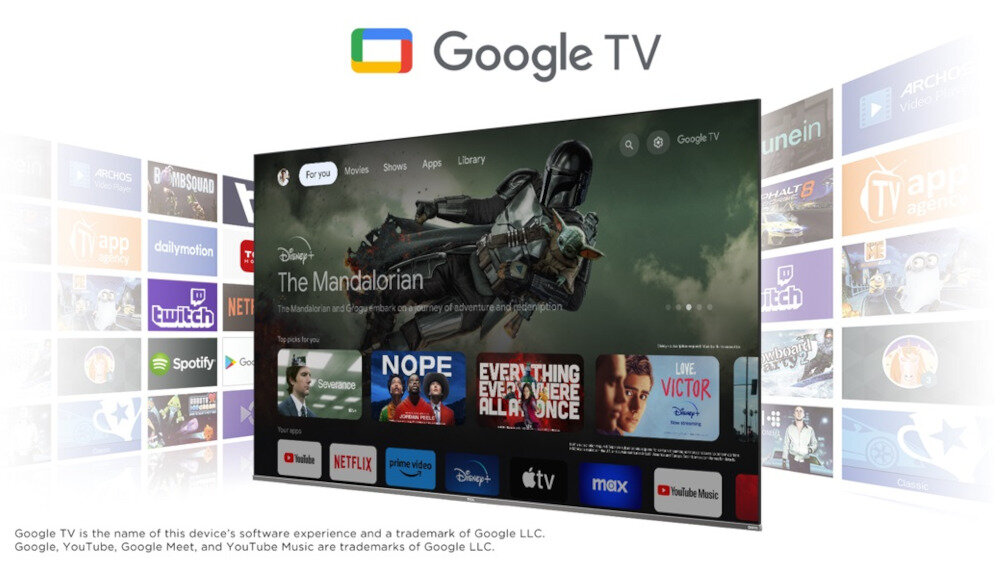 Telewizor TCL C955  - google tv