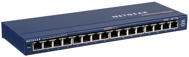 Switch NETGEAR GS108GE - wysoka przepustowość 32 GB/s duża liczba portów niski pobór mocy
