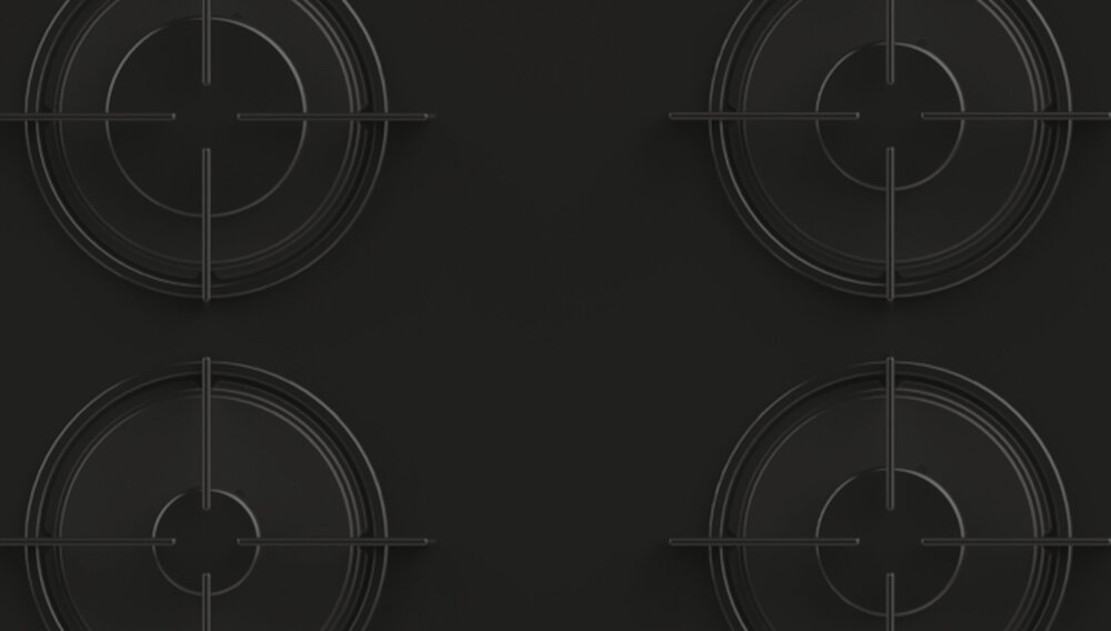 Plyta gazowa CANDY CVW6BB emaliowane ruszty