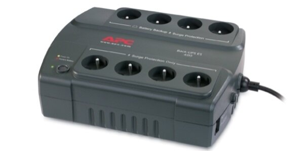 Zasilacz APC Back-UPS 400 - powiadomienia o stanie akumulatora funkcjonalność