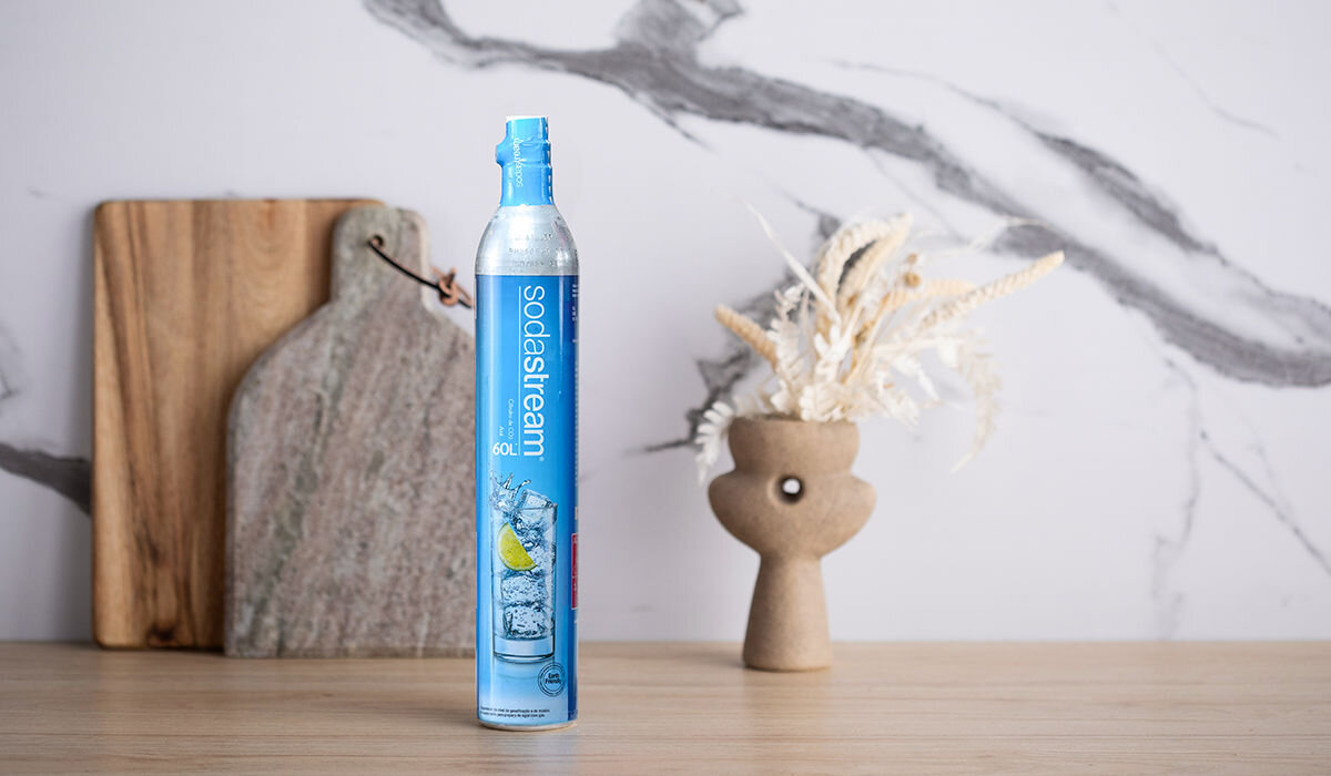 Nabój SODASTREAM CO2 - gaz spożywczy oryginalny z atestem ekologia mniej plastiku