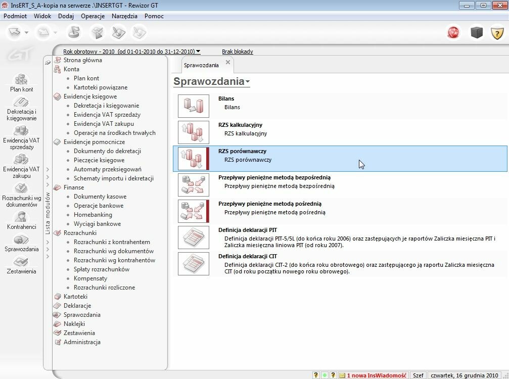 Program INSERT Rewizor GT REWGT - InsERT GT