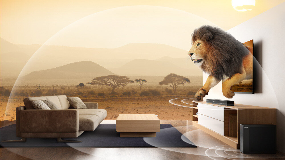 Soundbar HISENSE HS2100  - immersja