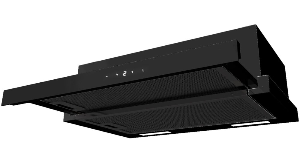 Okap VDB Vector ME 60 Czarny - Ogólny