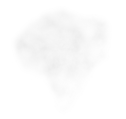 Obraz przedstawia biały, nieregularny kształt na przezroczystym tle. Kształt przypomina plamę lub chmurę.