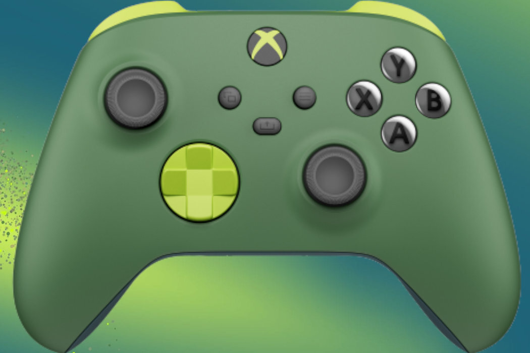 Kontroler MICROSOFT Xbox Remix Special Edition regulacje paski napięcie ucwyt guma blokady komfort