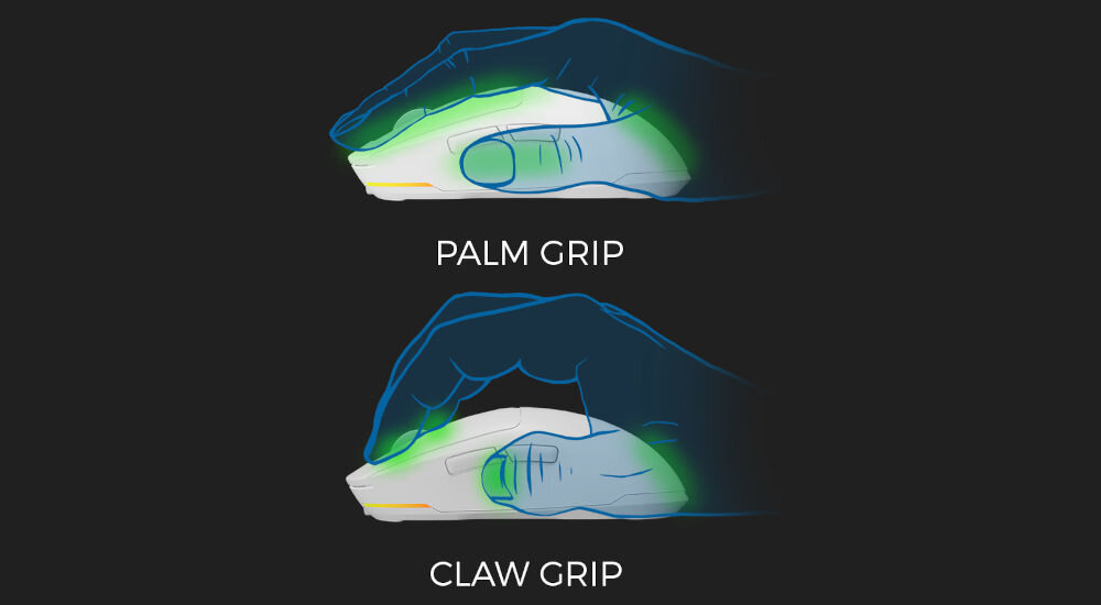 Mysz GENESIS Zircon 660 Pro biały świetna ergonomia z myślą o komforcie gwarancja wygody uniwersalne kształty wyprofilowana